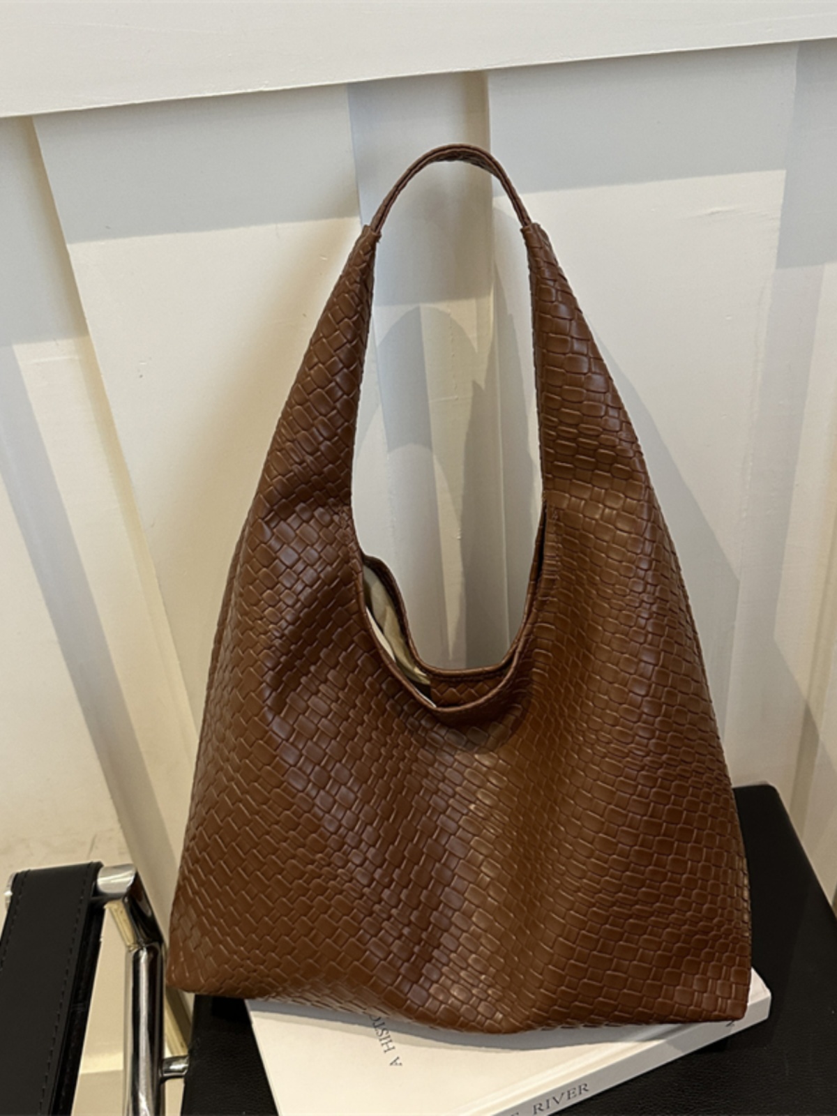 Women'S Young Bags - Sac cabas tissé tendance pour femme,