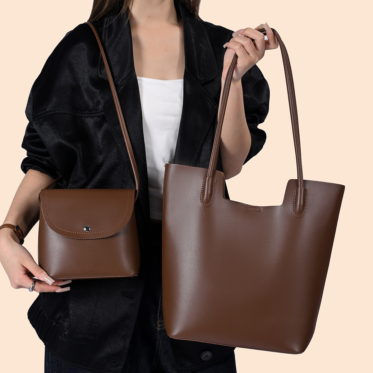 Women'S Bags Handbags - Sacs à bandoulière en cuir PU