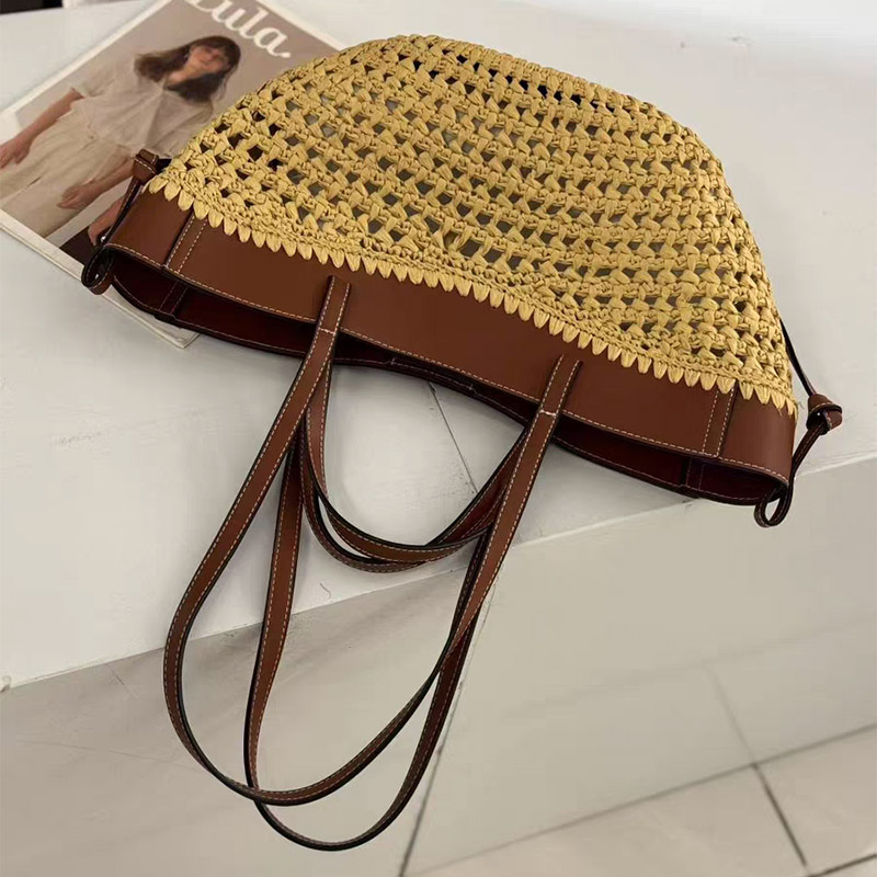 Sac de plage tissé creux de ma - Women Bags On Sale avis et prix