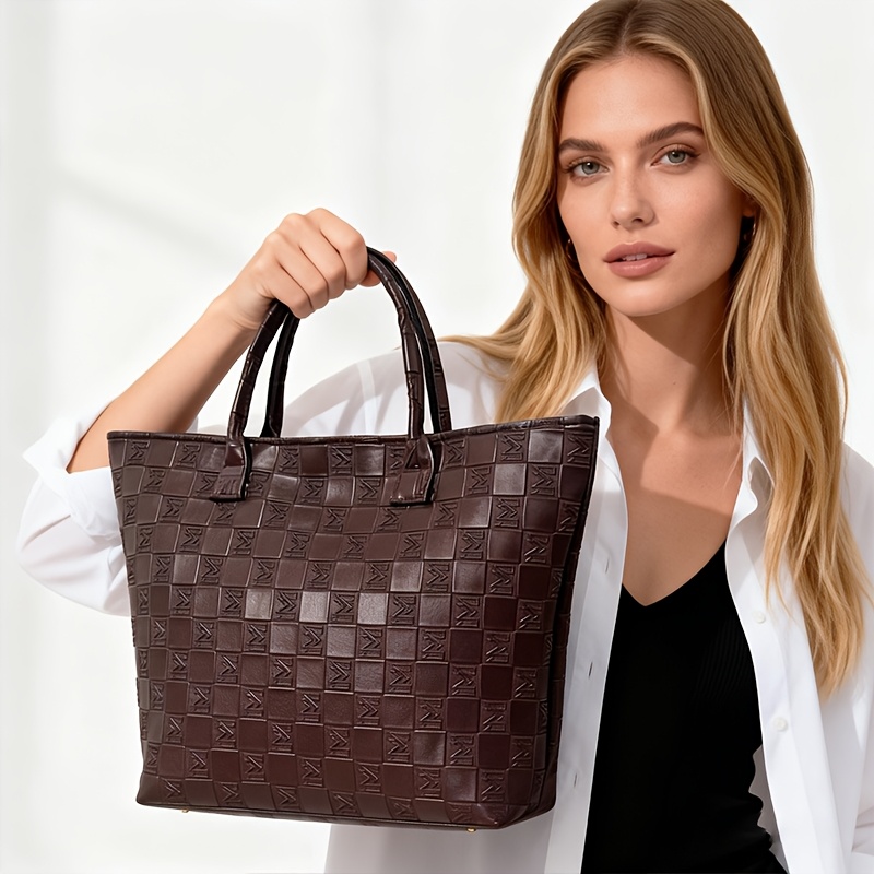 Sac fourre-tout matelassé marr - Women Bags On Sale avis et prix